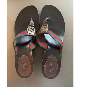 Gucci Small Heel Sandals